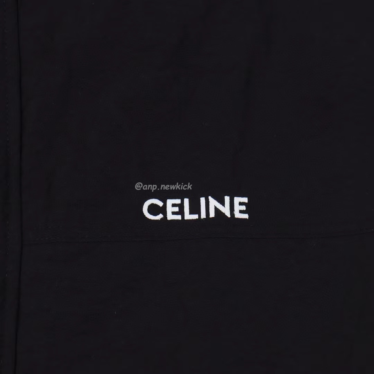 Celine Side Woven Zippered Jacket Black White (6) - newkick.org